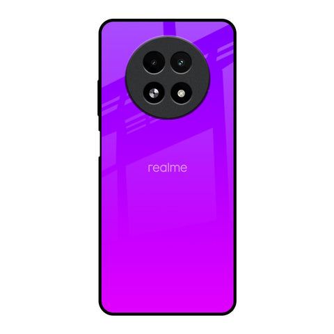 Purple Pink Realme 13 5G Glass Back Cover Online