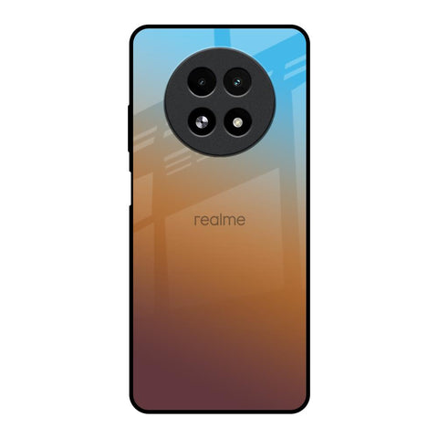 Rich Brown Realme 13 5G Glass Back Cover Online