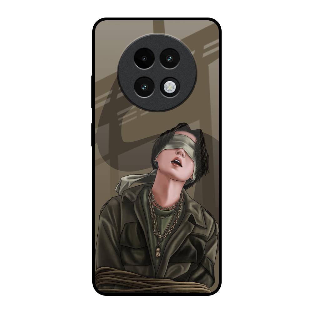 Blind Fold Realme 13 Plus 5G Glass Back Cover Online