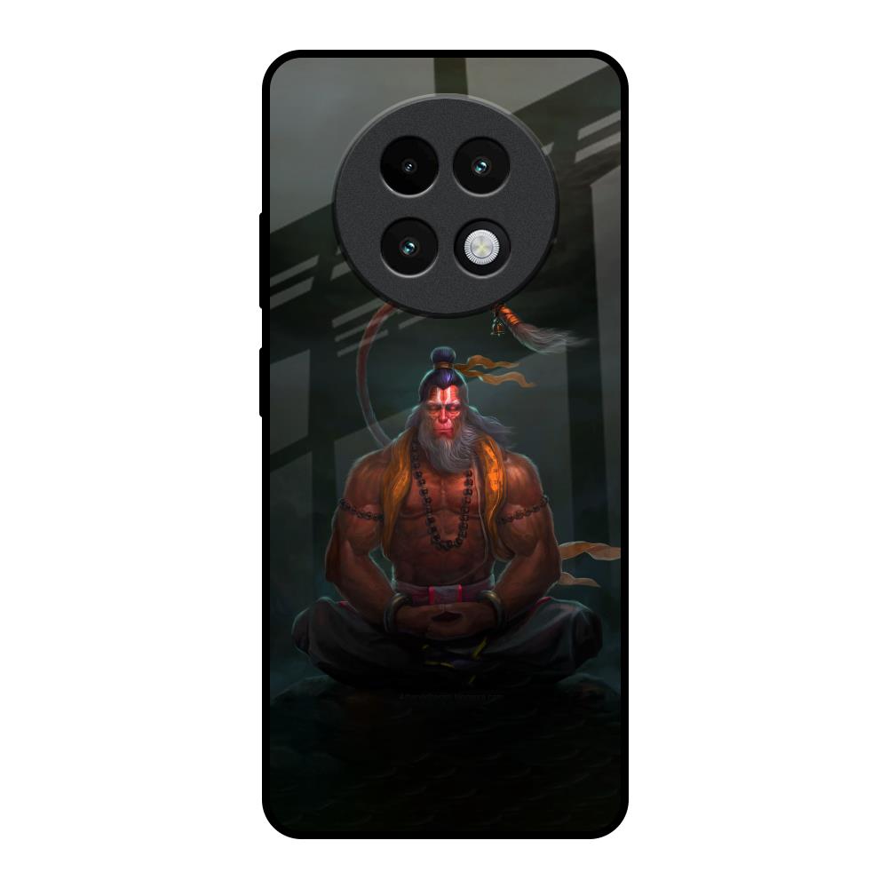 Lord Hanuman Animated Realme 13 Plus 5G Glass Back Cover Online