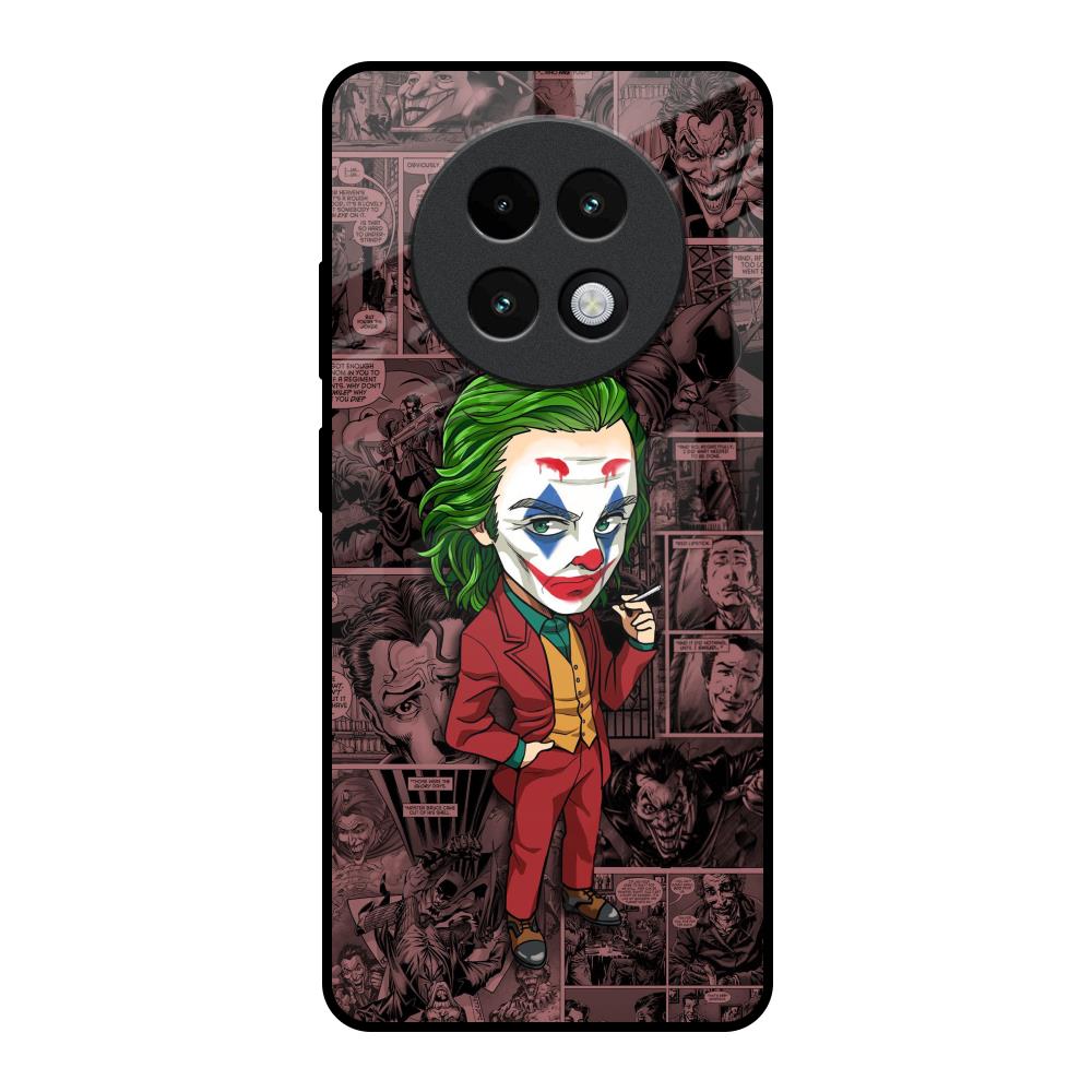 Joker Cartoon Realme 13 Plus 5G Glass Back Cover Online