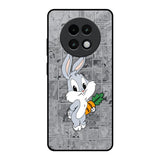Cute Baby Bunny Realme 13 Plus 5G Glass Back Cover Online