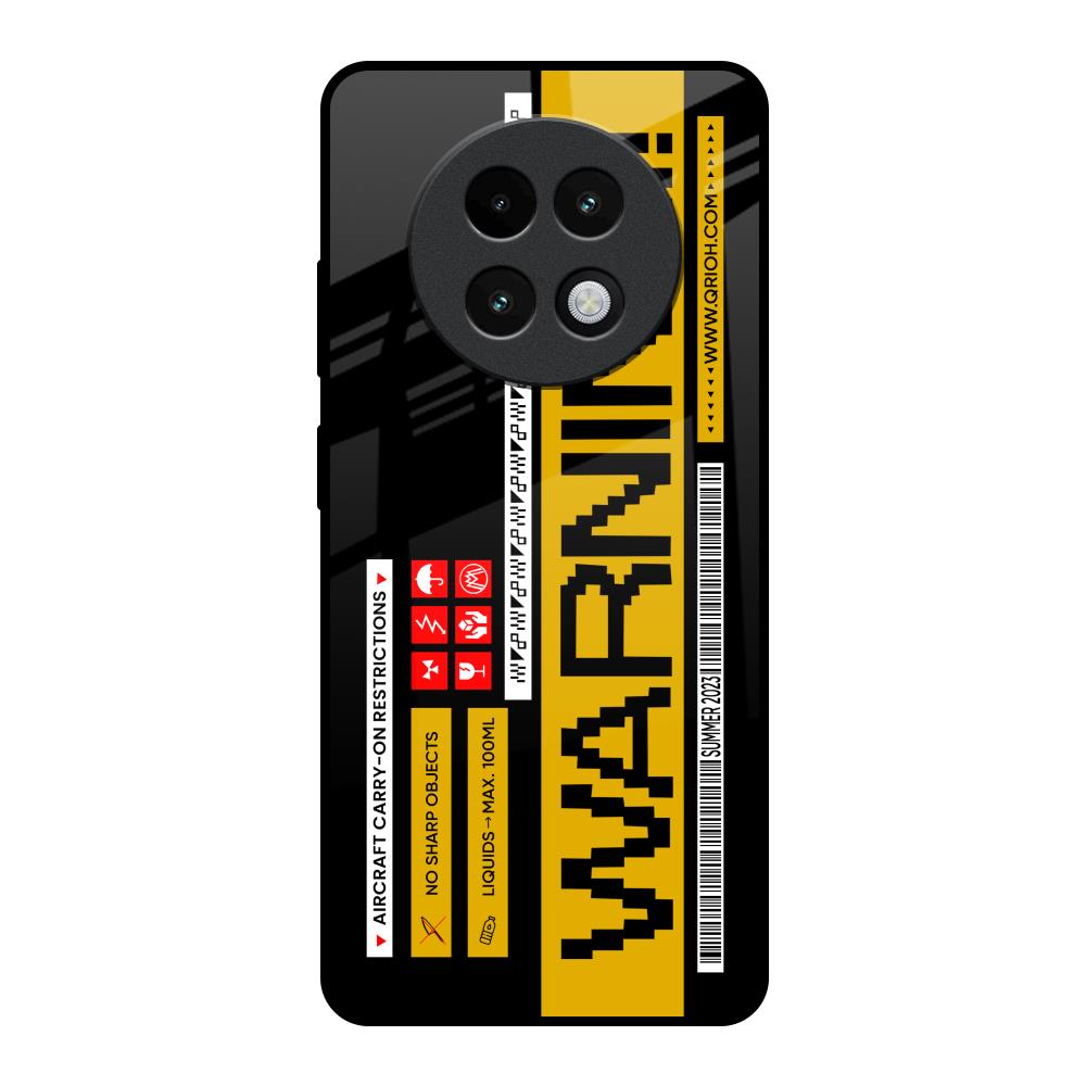 Aircraft Warning Realme 13 Plus 5G Glass Back Cover Online