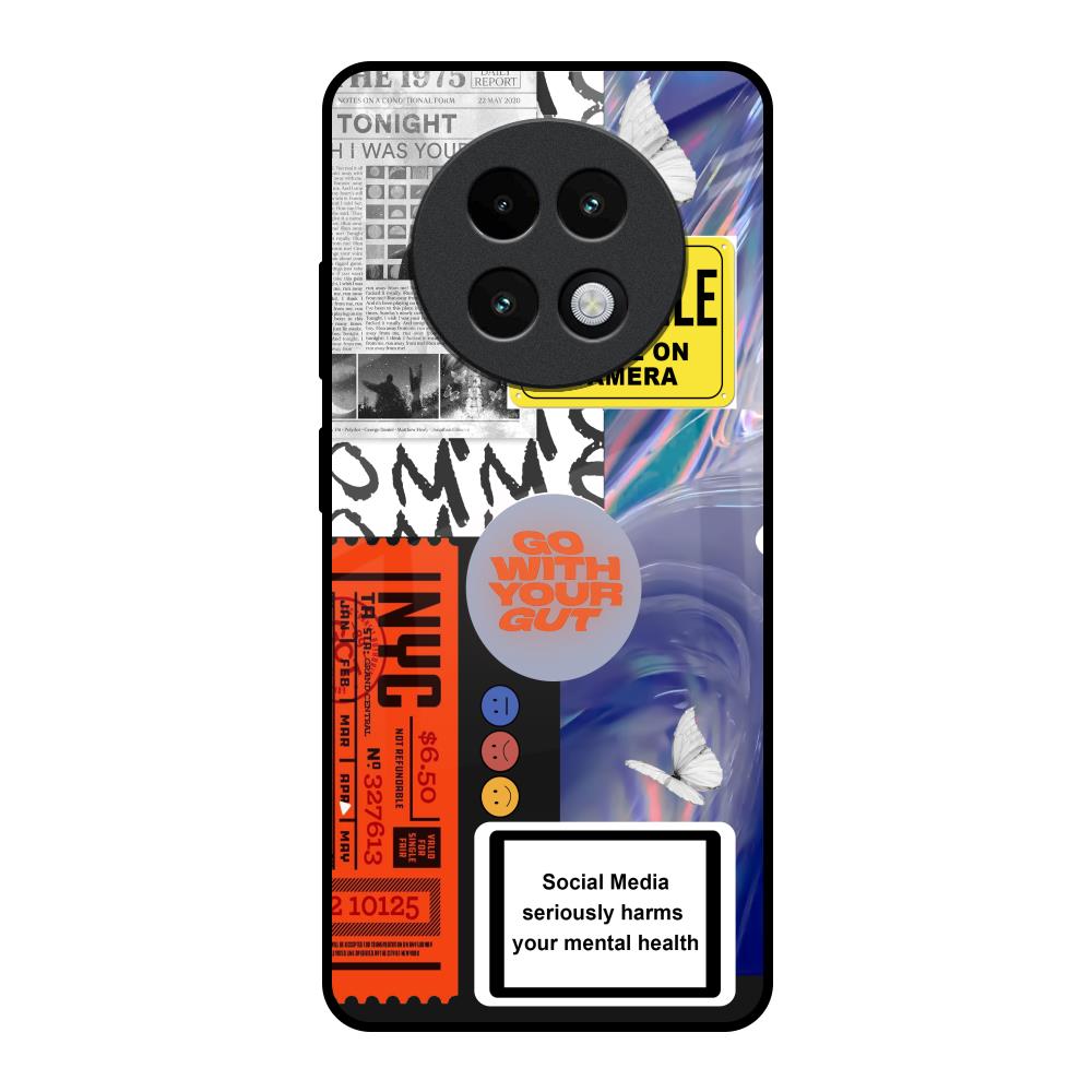 Smile for Camera Realme 13 Plus 5G Glass Back Cover Online