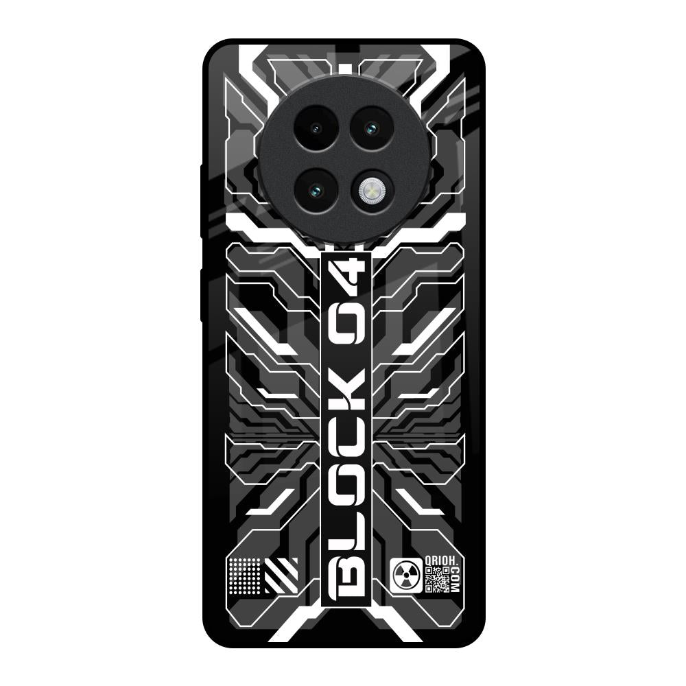 Monochrome Magic Realme 13 Plus 5G Glass Back Cover Online