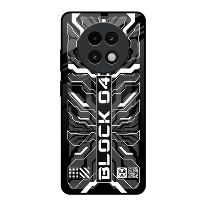 Monochrome Magic Realme 13 Plus 5G Glass Back Cover Online