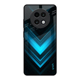 Vertical Blue Arrow Realme 13 Plus 5G Glass Back Cover Online