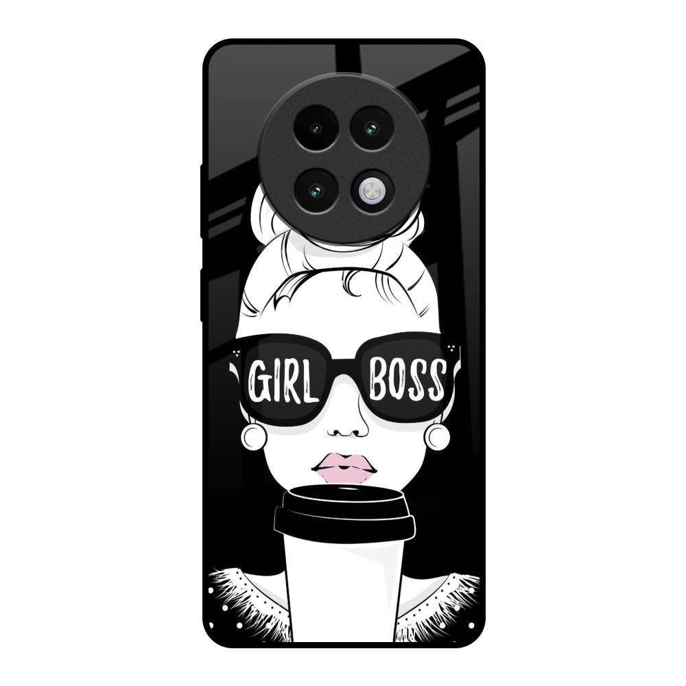Girl Boss Realme 13 Plus 5G Glass Back Cover Online