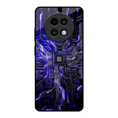 Techno Color Pattern Realme 13 Plus 5G Glass Back Cover Online