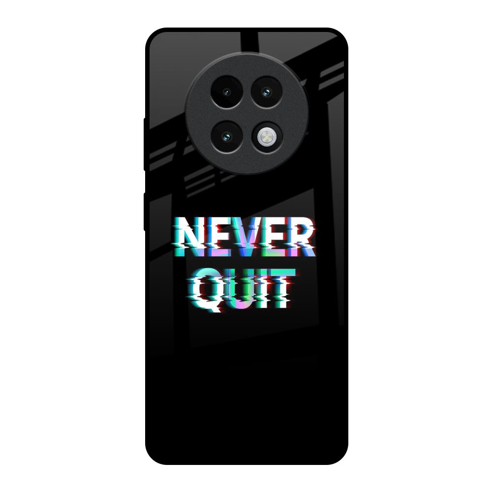 Never Quit Realme 13 Plus 5G Glass Back Cover Online