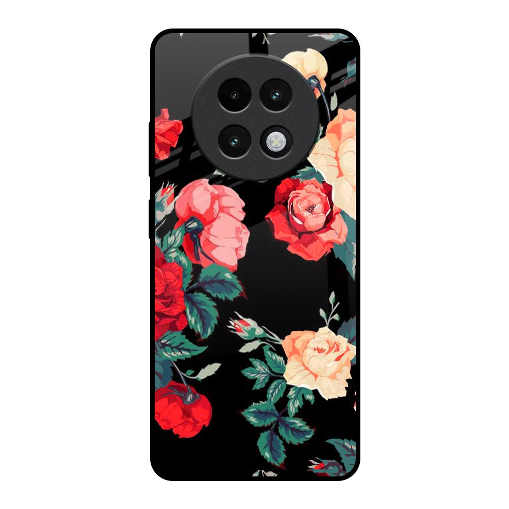 Floral Bunch Realme 13 Plus 5G Glass Back Cover Online