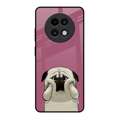 Funny Pug Face Realme 13 Plus 5G Glass Back Cover Online