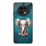 Adorable Baby Elephant Realme 13 Plus 5G Glass Back Cover Online