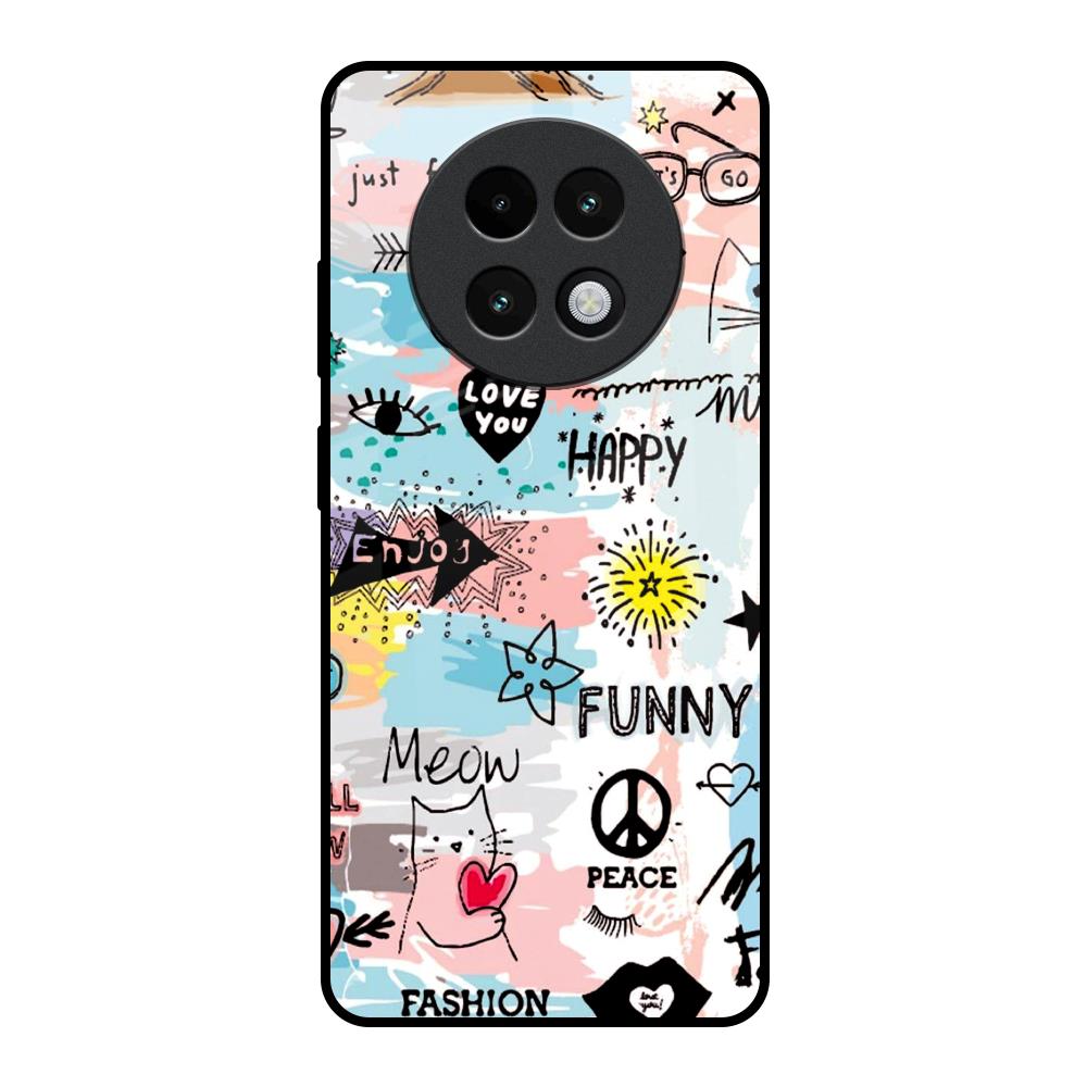 Just For You Realme 13 Plus 5G Glass Back Cover Online