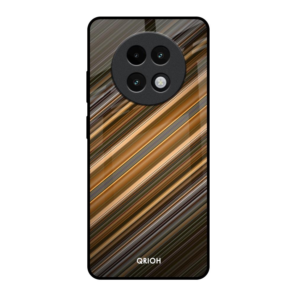 Diagonal Slash Pattern Realme 13 Plus 5G Glass Back Cover Online