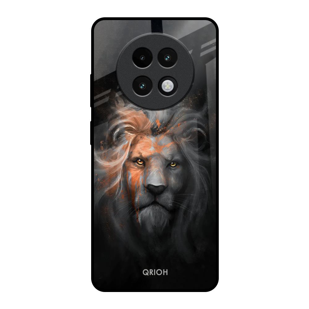 Devil Lion Realme 13 Plus 5G Glass Back Cover Online