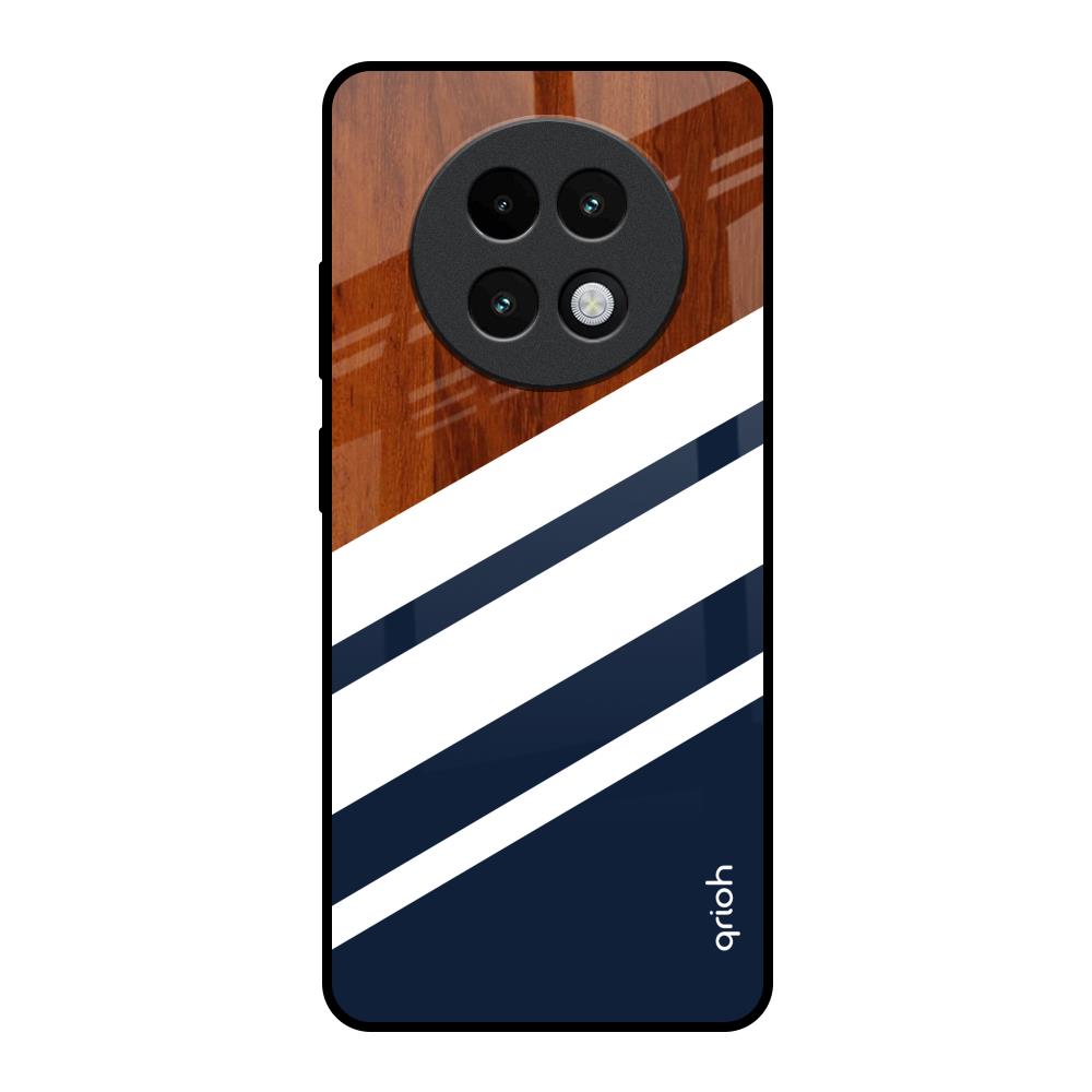 Bold Stripes Realme 13 Plus 5G Glass Back Cover Online