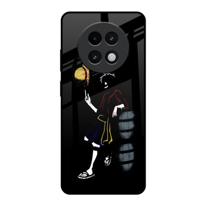 Luffy Line Art Realme 13 Plus 5G Glass Back Cover Online