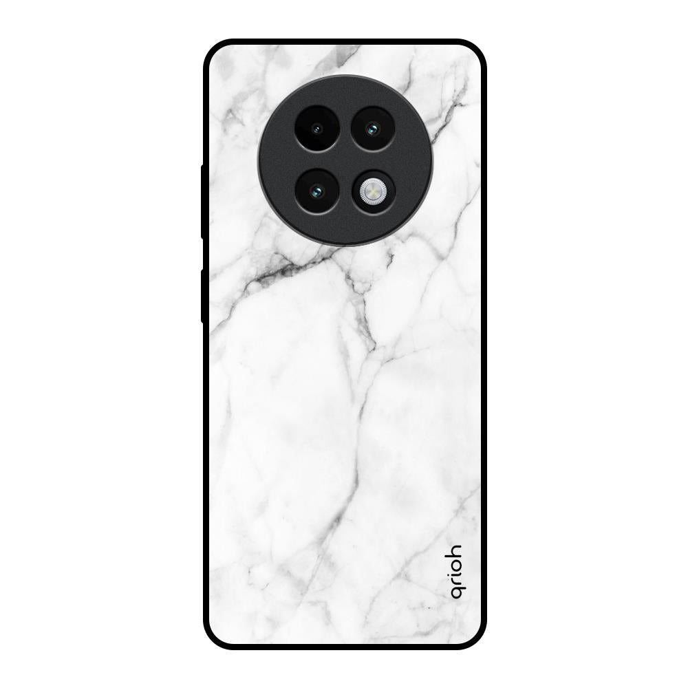 Modern White Marble Realme 13 Plus 5G Glass Back Cover Online