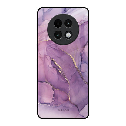 Purple Gold Marble Realme 13 Plus 5G Glass Back Cover Online