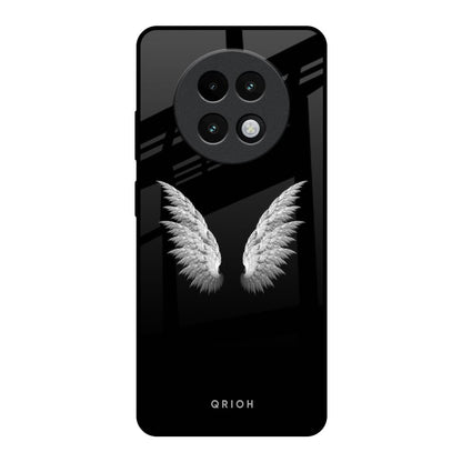White Angel Wings Realme 13 Plus 5G Glass Back Cover Online
