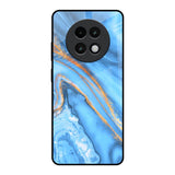Vibrant Blue Marble Realme 13 Plus 5G Glass Back Cover Online