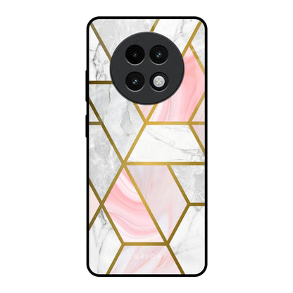 Geometrical Marble Realme 13 Plus 5G Glass Back Cover Online