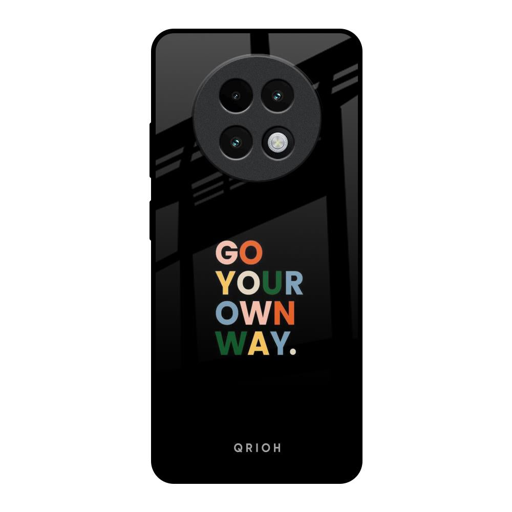 Go Your Own Way Realme 13 Plus 5G Glass Back Cover Online