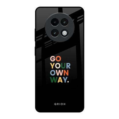 Go Your Own Way Realme 13 Plus 5G Glass Back Cover Online