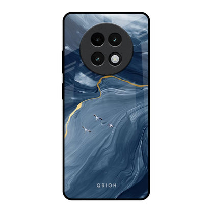 Deep Ocean Marble Realme 13 Plus 5G Glass Back Cover Online