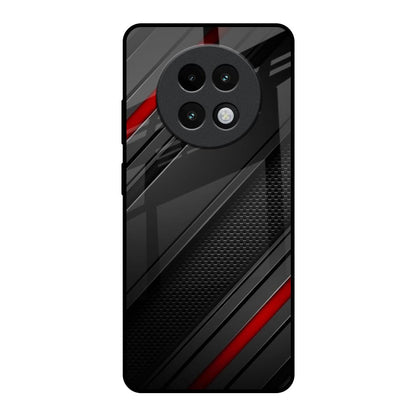 Modern Abstract Realme 13 Plus 5G Glass Back Cover Online