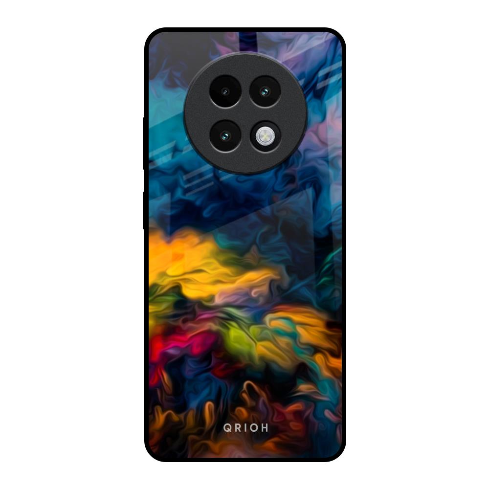 Multicolor Oil Painting Realme 13 Plus 5G Glass Back Cover Online