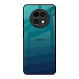 Green Triangle Pattern Realme 13 Plus 5G Glass Back Cover Online