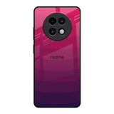 Wavy Pink Pattern Realme 13 Plus 5G Glass Back Cover Online