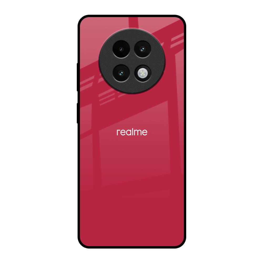 Solo Maroon Realme 13 Plus 5G Glass Back Cover Online