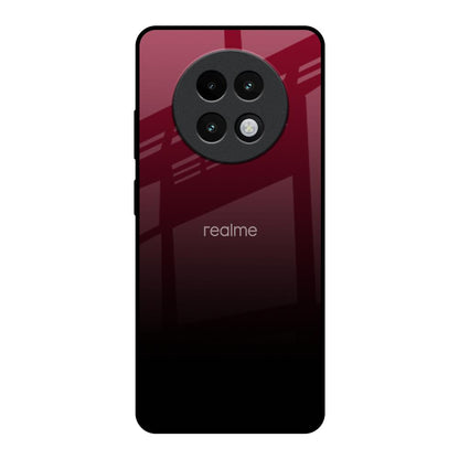 Wine Red Realme 13 Plus 5G Glass Back Cover Online