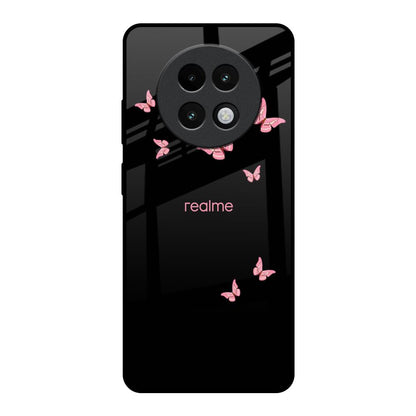 Fly Butterfly Realme 13 Plus 5G Glass Back Cover Online