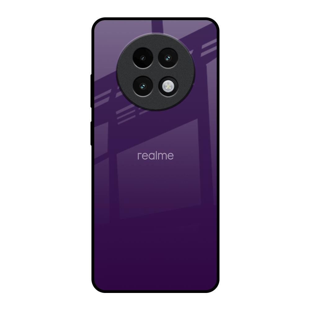 Dark Purple Realme 13 Plus 5G Glass Back Cover Online