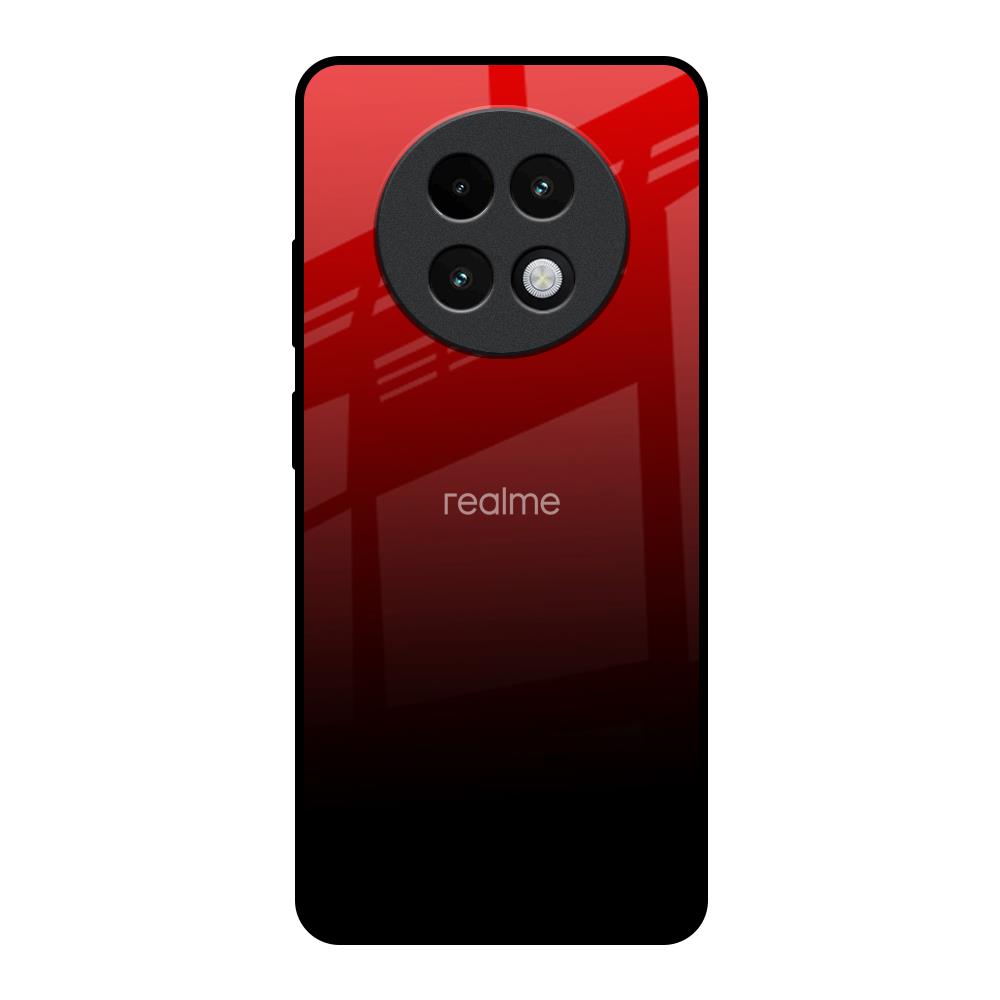 Maroon Faded Realme 13 Plus 5G Glass Back Cover Online