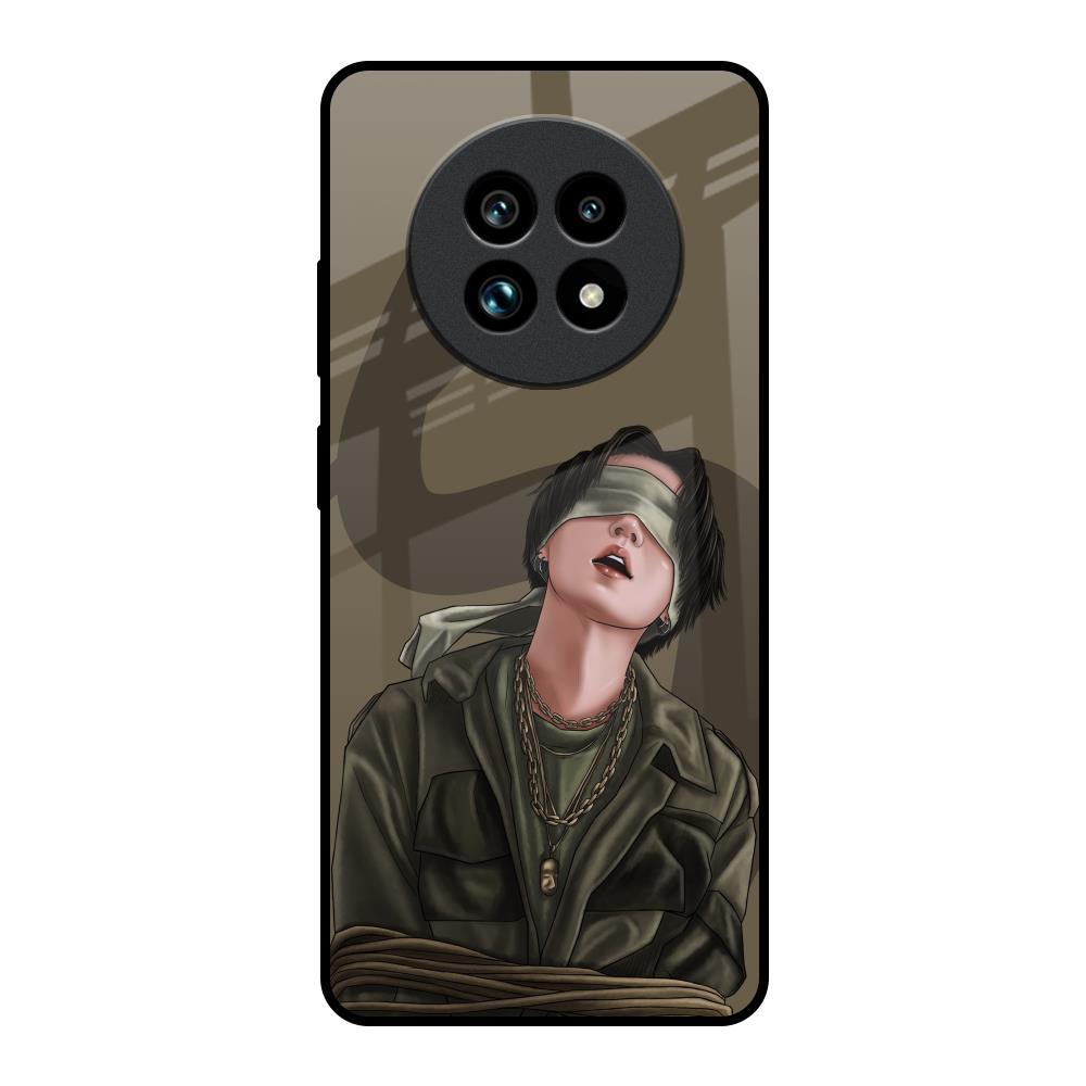 Blind Fold Realme 13 Pro Plus 5G Glass Back Cover Online