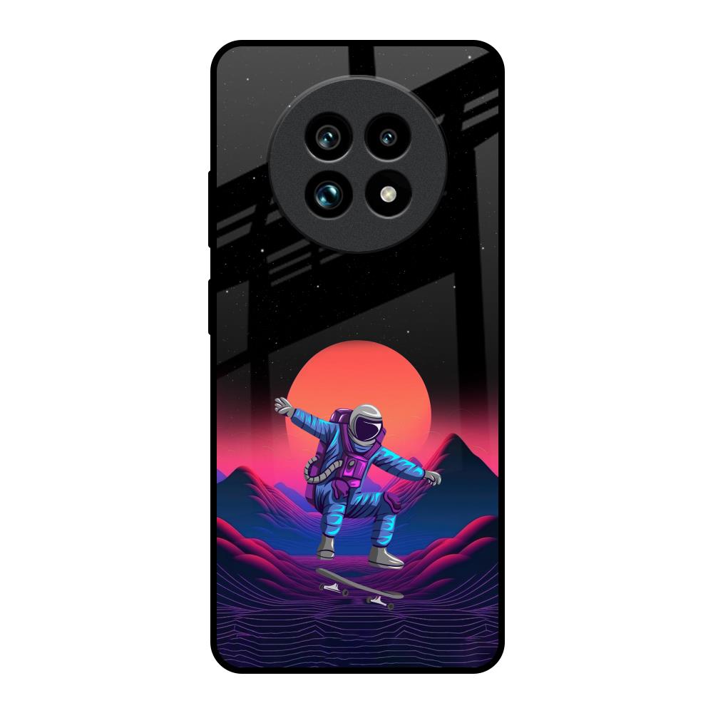 Retro Astronaut Realme 13 Pro Plus 5G Glass Back Cover Online