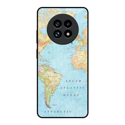 Travel Map Realme 13 Pro Plus 5G Glass Back Cover Online