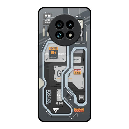 Retro Futuristic Realme 13 Pro Plus 5G Glass Back Cover Online
