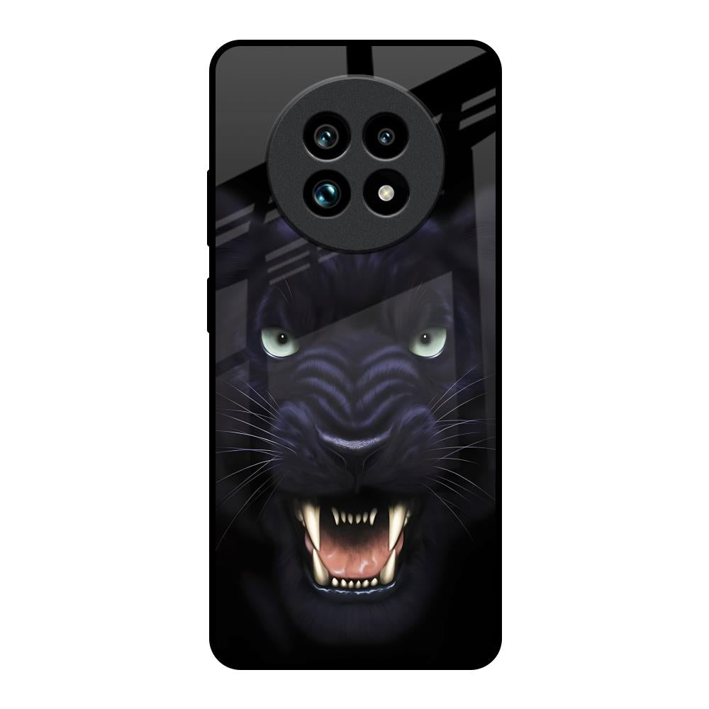 Angry Black Tiger Realme 13 Pro Plus 5G Glass Back Cover Online