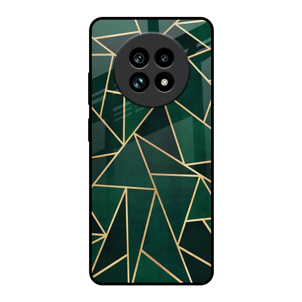 Abstract Green Realme 13 Pro Plus 5G Glass Back Cover Online