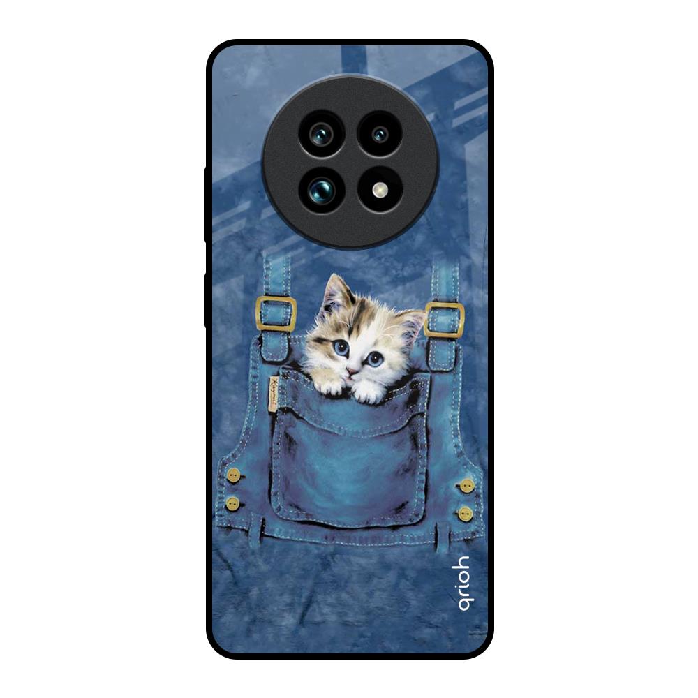 Kitty In Pocket Realme 13 Pro Plus 5G Glass Back Cover Online