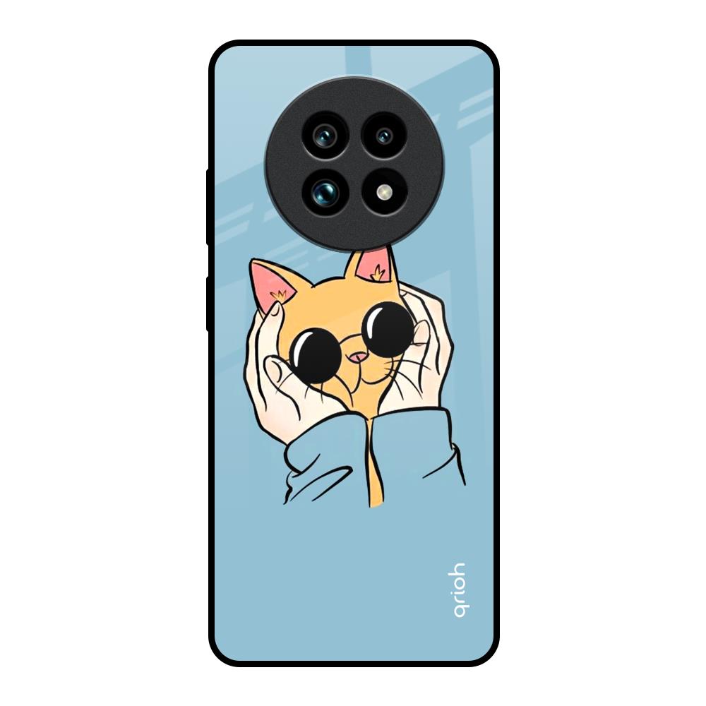 Adorable Cute Kitty Realme 13 Pro Plus 5G Glass Back Cover Online