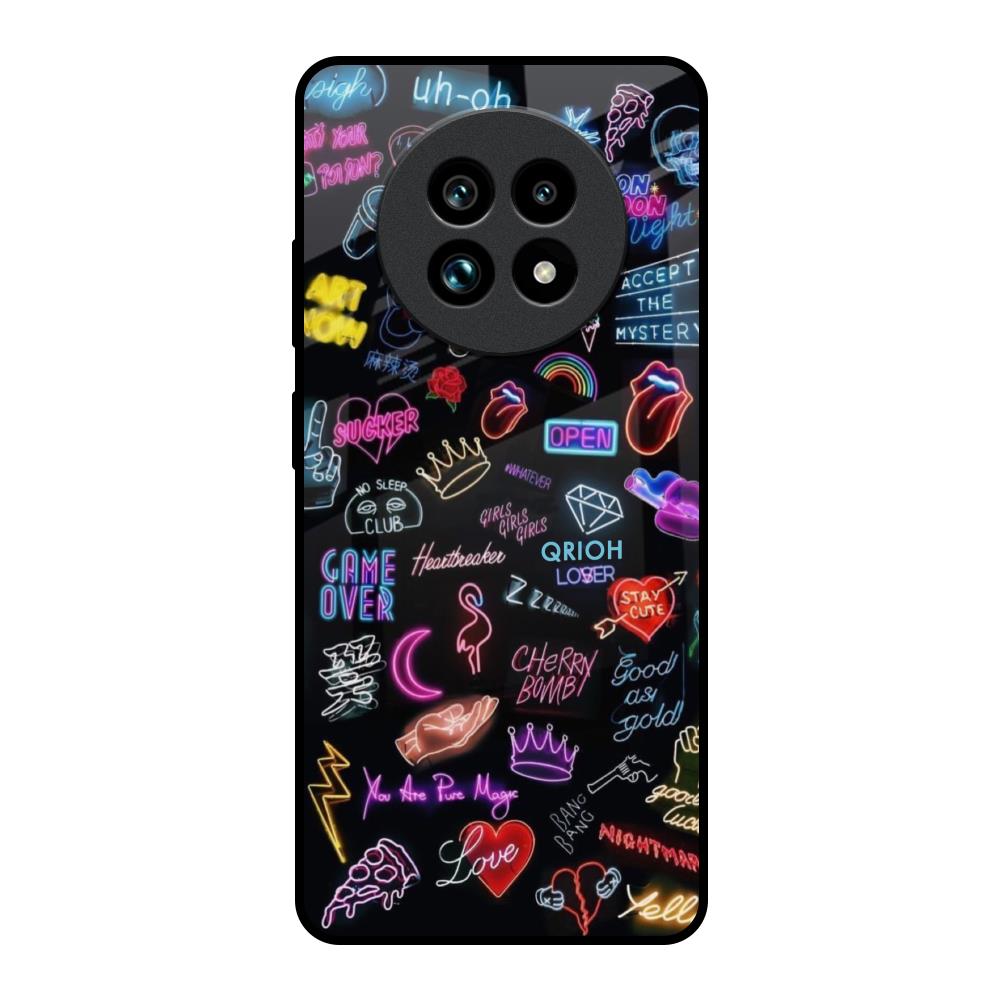 Accept The Mystery Realme 13 Pro Plus 5G Glass Back Cover Online