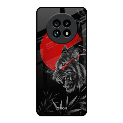 Red Moon Tiger Realme 13 Pro Plus 5G Glass Back Cover Online
