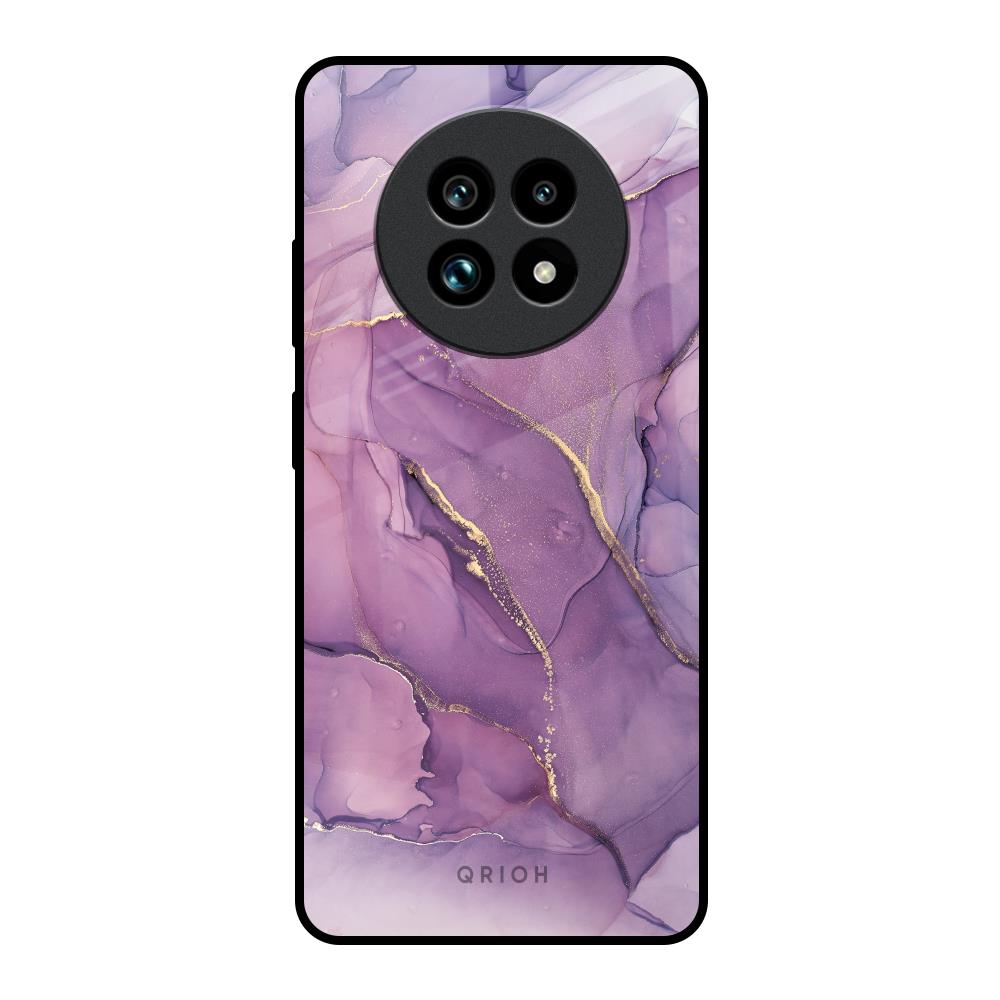 Purple Gold Marble Realme 13 Pro Plus 5G Glass Back Cover Online